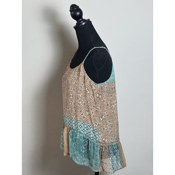 Women's Top by Gypsy 05 Boho Chic Summer Sheer Top Size S - Picture 10 of 16